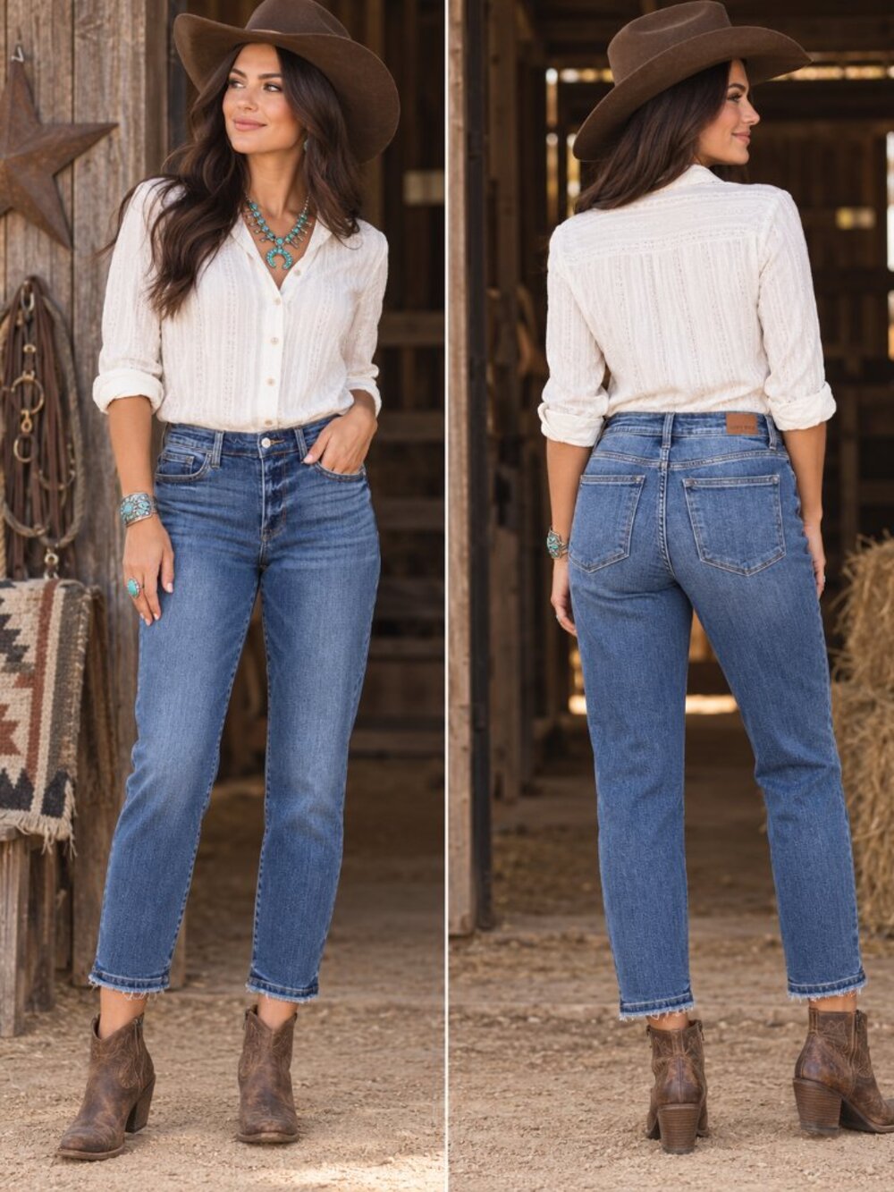 Judy Blue Boyfriend Fit Jeans Medium Wash